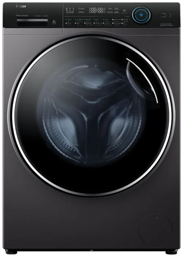 [غسالة هاير فول اوتوماتيك تحميل امامي ، 10.5 كيلو مجفف 6 كيلو ، 1400 لفة ، شاشة ديجيتال ، انفرتر ، واي فاي ، فضى غامق ، HWD100-B14979S8U1] غسالة هاير فول اوتوماتيك تحميل امامي ، 10.5 كيلو مجفف 6 كيلو ، 1400 لفة ، شاشة ديجيتال ، انفرتر ، واي فاي ، فضى غامق ، HWD100-B14979S8U1