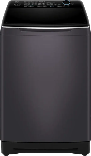 [غسالة ملابس فوق اتوماتيك هاير تحميل علوي، 12 كيلو، شاشة ديجيتال، موتور انفرتر، باب هايدروليك، رمادي غامق، HWM120-B2178S8] غسالة ملابس فوق اتوماتيك هاير تحميل علوي، 12 كيلو، شاشة ديجيتال، موتور انفرتر، باب هايدروليك، رمادي غامق، HWM120-B2178S8