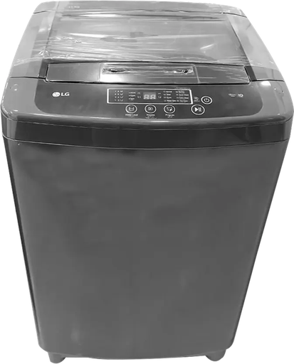 [غسالة ال جي فوق اتوماتيك تحميل علوي، 11 كيلو، شاشة ديجيتال، سمارت انفرتر، فضي، T1164NEHGB] غسالة ال جي فوق اتوماتيك تحميل علوي، 11 كيلو، شاشة ديجيتال، سمارت انفرتر، فضي، T1164NEHGB