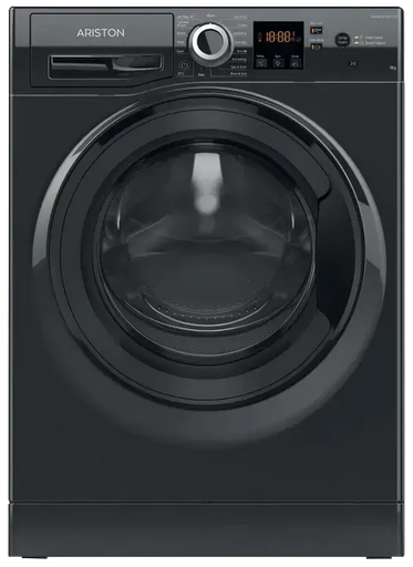 [غسالة اريستون فول اوتوماتيك تحميل امامي ، 8 كيلو ، شاشة ديجتال ، تكنولوجيا الأنفرتر ، أسود ، NM11823BSEG] غسالة اريستون فول اوتوماتيك تحميل امامي ، 8 كيلو ، شاشة ديجتال ، تكنولوجيا الأنفرتر ، أسود ، NM11823BSEG