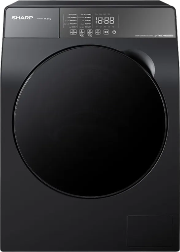 [غسالة شارب فول اوتوماتيك، 8.5 كيلو، 1200 لفة، انفرتر، خاصية التعقيم بالبخار، شاشة ديجيتال تعمل باللمس، رمادي غامق، ES.FS852KLE.G] غسالة شارب فول اوتوماتيك، 8.5 كيلو، 1200 لفة، انفرتر، خاصية التعقيم بالبخار، شاشة ديجيتال تعمل باللمس، رمادي غامق، ES.FS852KLE.G