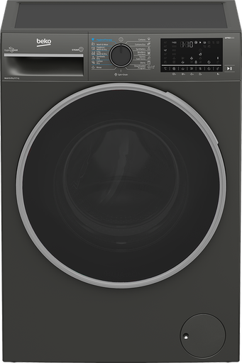 [غسالة بيكو فول اتوماتيك تحميل امامي ، 8 كيلو ، بالمجفف 5 كيلو ، 1400 لفة ، انفرتر ، شاشة ديجيتال ، رمادي ، BWD08520MCI] غسالة بيكو فول اتوماتيك تحميل امامي ، 8 كيلو ، بالمجفف 5 كيلو ، 1400 لفة ، انفرتر ، شاشة ديجيتال ، رمادي ، BWD08520MCI