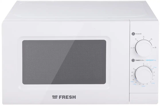 [ميكروويف فريش 20 لتر، 700 وات، أبيض، FMW-20MCP] ميكروويف فريش 20 لتر، 700 وات، أبيض، FMW-20MCP