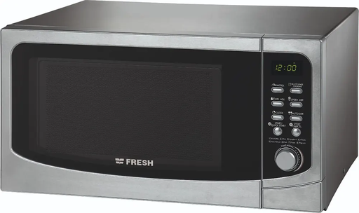 [ميكروويف فريش سولو 42 لتر، 1000 وات، ديجيتال، فضي، FMW.42EC-SG] ميكروويف فريش سولو 42 لتر، 1000 وات، ديجيتال، فضي، FMW.42EC-SG