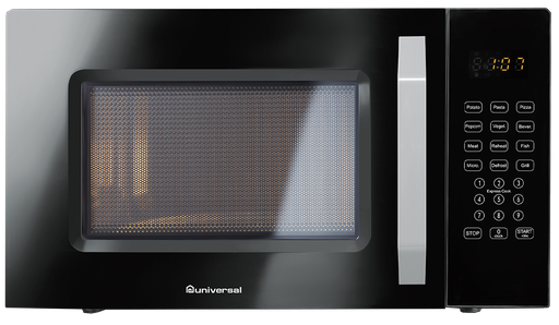 [ميكروويف يونيفرسال انفينيتى بلس ، 28 لتر ، 1300 وات ، شاشة ديجيتال تعمل باللمس ، شواية ، أسود ، MV28IBT] ميكروويف يونيفرسال انفينيتى بلس ، 28 لتر ، 1300 وات ، شاشة ديجيتال تعمل باللمس ، شواية ، أسود ، MV28IBT