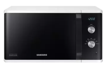 [ميكروويف سامسونج، 23 لتر، 800 وات، شاشة ديجبتال، أبيض*أسود، MS23K3614AW-GY] ميكروويف سامسونج، 23 لتر، 800 وات، شاشة ديجبتال، أبيض*أسود، MS23K3614AW-GY 