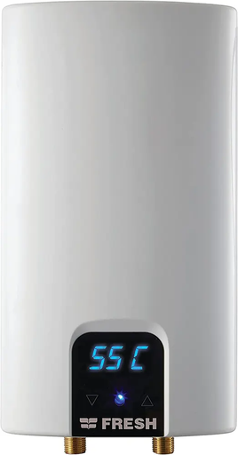 [سخان مياه فوري فريش، 13.5 كيلو وات ، شاشة رقمية، أبيض] سخان مياه فوري فريش، 13.5 كيلو وات ، شاشة رقمية، أبيض