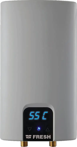 [سخان مياه فوري فريش 11 كيلو وات، شاشة رقمية، فضى] سخان مياه فوري فريش 11 كيلو وات، شاشة رقمية، فضى