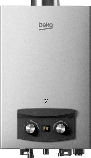 [سخان مياه غاز بيكو 6 لتر، شاشة ديجيتال، غاز طبيعي، ادابتور، فضي، BGWH 6LS] سخان مياه غاز بيكو 6 لتر، شاشة ديجيتال، غاز طبيعي، ادابتور، فضي، BGWH 6LS