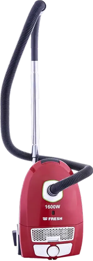 [مكنسه فريش فاستر، مكنسه كهربا، 1600 وات، كيس اتربة 3.5 لتر، أحمر، FB-1600A] مكنسه فريش فاستر، مكنسه كهربا، 1600 وات، كيس اتربة 3.5 لتر، أحمر، FB-1600A
