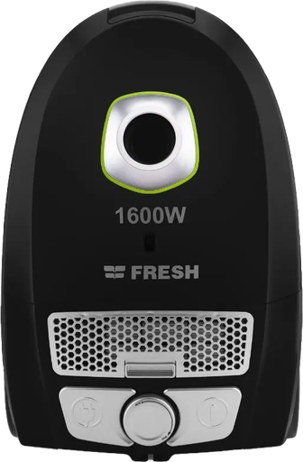 [مكنسه فريش فاستر، مكنسه كهربا، 1600 وات، كيس أتربة 3.5 لتر، اسود*رمادى، كود FB-1600 - 20639] مكنسه فريش فاستر، مكنسه كهربا، 1600 وات، كيس أتربة 3.5 لتر، اسود*رمادى، كود FB-1600 - 20639