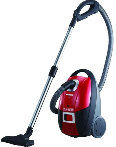 [مكنسه باناسونيك ماليزي، مكنسه كهربا، 1900 وات، 6 لتر، أحمر،MC.CG711 ( بضمان بغداد)] مكنسه باناسونيك ماليزي، مكنسه كهربا، 1900 وات، 6 لتر، أحمر،MC.CG711 ( بضمان بغداد)