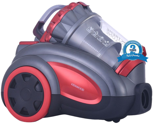 [مكنسه كينود، مكنسه كهربا، مكنسه بدون كيس، 2200 وات، خزان 3.5 لتر، لون أحمر*أسود، VBP80.000RG بضمان راية] مكنسه كينود، مكنسه كهربا، مكنسه بدون كيس، 2200 وات، خزان 3.5 لتر، لون أحمر*أسود، VBP80.000RG بضمان راية