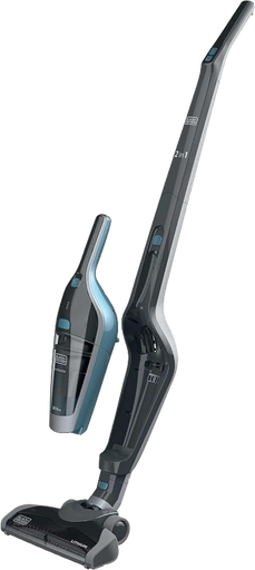 [مكنسة بلاك اند ديكر لاسلكية يدوية 2 في 1، بطارية 14.4 فولت، 28.8 وات، وعاء 500 مللي، خفيفة الوزن، أسود، SVA420B] مكنسة بلاك اند ديكر لاسلكية يدوية 2 في 1، بطارية 14.4 فولت، 28.8 وات، وعاء 500 مللي، خفيفة الوزن، أسود، SVA420B