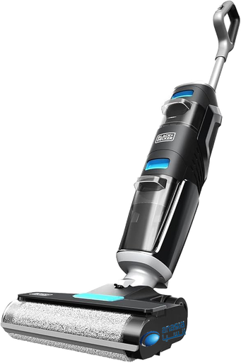 [مكنسة بلاك اند ديكر لاسلكية سمارت، للتنظيف الجاف والرطب، 25 فولت، شاشة ديجيتال، غسيل ذاتي مزدوج، سعة خزان 650 مللي، أسود، VW252BR (بضمان انسيا)] مكنسة بلاك اند ديكر لاسلكية سمارت، للتنظيف الجاف والرطب، 25 فولت، شاشة ديجيتال، غسيل ذاتي مزدوج، سعة خزان 650 مللي، أسود، VW252BR (بضمان انسيا)