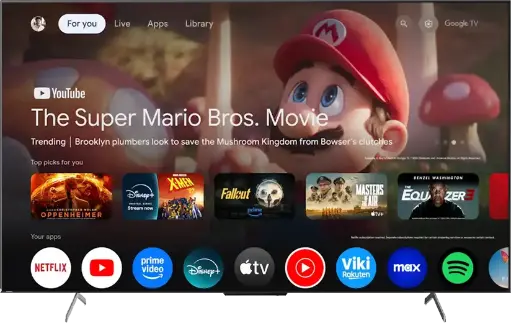 [شاشة شارب سمارت بدون فريم ، 75 بوصة ، بدقة 4K - UHD ، شاشة LED ، ريسيفر داخلي ، 4T-C75FN6EX
] شاشة شارب سمارت بدون فريم ، 75 بوصة ، بدقة 4K - UHD ، شاشة LED ، ريسيفر داخلي ، 4T-C75FN6EX
