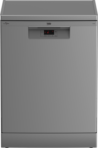 [غسالة اطباق بيكو، 5 برامج، 14 فرد، 60 سم، BDFN15421S - فضي] غسالة اطباق بيكو، 5 برامج، 14 فرد، 60 سم، BDFN15421S - فضي