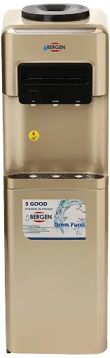 [بيرجن مبرد مياه 3 حنفية بالثلاجة لون ذهبي BYB 518 Gold] بيرجن مبرد مياه 3 حنفية بالثلاجة لون ذهبي BYB 518 Gold