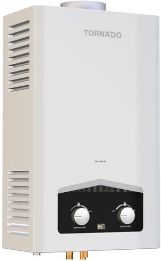 [سخان مياه غاز تورنيدو 6 لتر، ديجيتال ، غاز انبوبة ، مدخنة، أبيض ، GHM-C06CTE-W
] سخان مياه غاز تورنيدو 6 لتر، ديجيتال ، غاز انبوبة ، مدخنة، أبيض ، GHM-C06CTE-W
