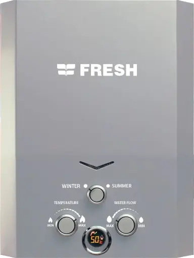 [سخان مياه غاز انبوبة فريش سبا، 6 لتر، بالأدابتر، شاشة ديجيتال، سيلفر، 21491
] سخان مياه غاز انبوبة فريش سبا، 6 لتر، بالأدابتر، شاشة ديجيتال، سيلفر، 21491
