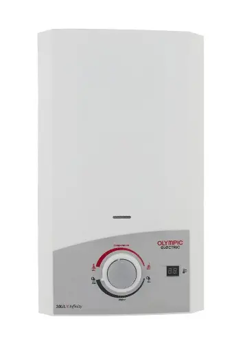 [سخان مياه غاز اوليمبيك، 10 لتر، ديجيتال، غاز انبوبة، مدخنة، أبيض ، OEGWDG10FLWH
] سخان مياه غاز اوليمبيك، 10 لتر، ديجيتال، غاز انبوبة، مدخنة، أبيض ، OEGWDG10FLWH
