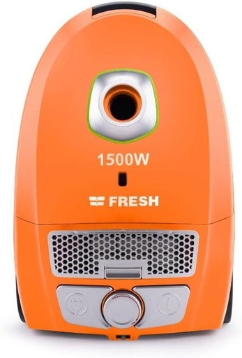 [مكنسه فريش سبايدر، مكنسه كهربا، 1500 وات، فلتر هيبا، برتقالي، FB-1500A
] مكنسه فريش سبايدر، مكنسه كهربا، 1500 وات، فلتر هيبا، برتقالي، FB-1500A
