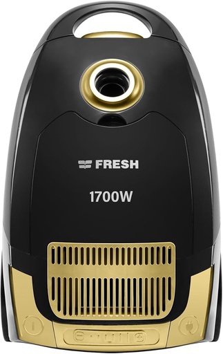 [مكنسة كهربائية فريش فانتوم، 1700 وات، كيس أتربة، 5 لتر، فلتر هيبا، اسود*ذهبي، كود 19613
] مكنسة كهربائية فريش فانتوم، 1700 وات، كيس أتربة، 5 لتر، فلتر هيبا، اسود*ذهبي، كود 19613
