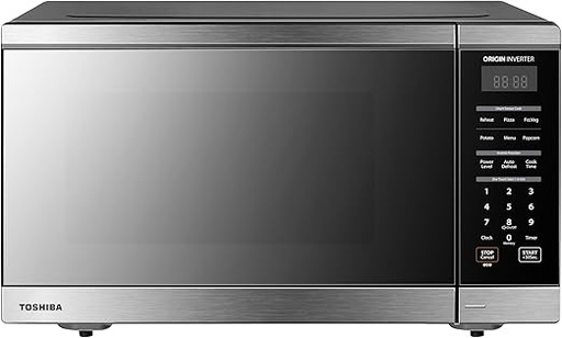 [ميكروويف توشيبا سولو، 1200 وات، 45 لتر، انفرتر، ديجيتال، أسود، ML3-EM45PFI(MB) 
] ميكروويف توشيبا سولو، 1200 وات، 45 لتر، انفرتر، ديجيتال، أسود، ML3-EM45PFI(MB) 
