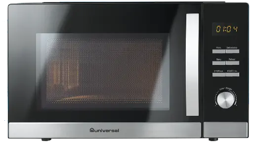 [ميكروويف يونيفرسال انفينيتى ، 30 لتر ، 1300 وات ، شاشة ديجيتال ، تحكم انالوج ، أسود x سيلفر ، MV30IN
] ميكروويف يونيفرسال انفينيتى ، 30 لتر ، 1300 وات ، شاشة ديجيتال ، تحكم انالوج ، أسود x سيلفر ، MV30IN
