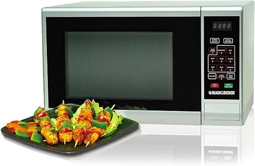 [ميكروويف بلاك اند ديكر، 30 لتر، شواية،900 وات، ديجيتال ،سلفر،MZ3000PG-B5
] ميكروويف بلاك اند ديكر، 30 لتر، شواية،900 وات، ديجيتال ،سلفر،MZ3000PG-B5
