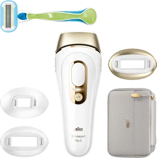 [ماكينة إزالة الشعر باليزر براون سيلك اكسيبرت برو 5، 400000 ومضة، 2 رأس، أبيض، PL5257
] ماكينة إزالة الشعر باليزر براون سيلك اكسيبرت برو 5، 400000 ومضة، 2 رأس، أبيض، PL5257
