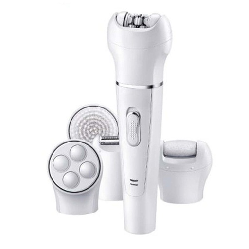 [ماكينة إزالة الشعر من كيمي 5 في 1، أبيض، BS.2199
] ماكينة إزالة الشعر من كيمي 5 في 1، أبيض، BS.2199
