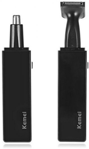 [ماكينة إزالة شعر الأنف والأذن من كيمي، للاستخدام الجاف، مع 2 ملحق، أسود، KM-6672
] ماكينة إزالة شعر الأنف والأذن من كيمي، للاستخدام الجاف، مع 2 ملحق، أسود، KM-6672
