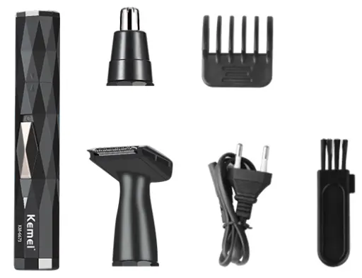 [ماكينة حلاقة شعر الأنف والأذن كيمي للرجال ، بطارية 1400 مللي أمبير ، بطارية قابلة لأعادة الشحن ، أسود ، KM-6673
] ماكينة حلاقة شعر الأنف والأذن كيمي للرجال ، بطارية 1400 مللي أمبير ، بطارية قابلة لأعادة الشحن ، أسود ، KM-6673
