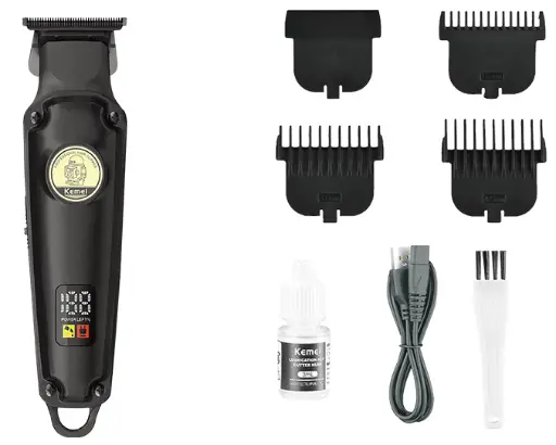 [ماكينة حلاقة شعر كيمي لاسلكية للرجال ، شاشة ال اي دي ، قابلة لأعادة الشحن ، أسود ، KM-2371
] ماكينة حلاقة شعر كيمي لاسلكية للرجال ، شاشة ال اي دي ، قابلة لأعادة الشحن ، أسود ، KM-2371
