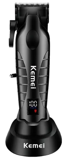 [ماكينة حلاقة شعر كيمي لاسلكية للرجال ، شاشة ال اي دي ، قابلة لاعادة الشحن ، أسود ، KM-PG2290D
] ماكينة حلاقة شعر كيمي لاسلكية للرجال ، شاشة ال اي دي ، قابلة لاعادة الشحن ، أسود ، KM-PG2290D
