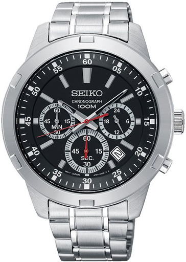 [SKS605P1] SKS605P1 ساعة سايكو معدن مينا اسود رجالي