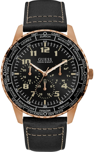 [W1170G2] W1170G2 ساعة جيس أسود ظرف أسود رجالي