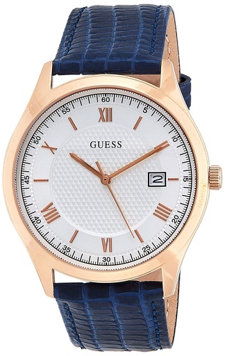 [W1182G2] ساعة جيس أزرق ظرف نحاسي رجالي W1182G2