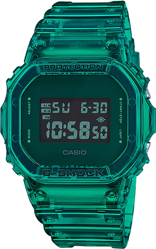 [DW-5600SB-3DR]  DW-5600SB-3DR ساعة جي شوك رابر أخضر مينا أخضر رجالي