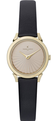 [CPI.2514] CPI.2514 ساعة بير كاردين حريمي جلد أسود مينا أسود حريمي