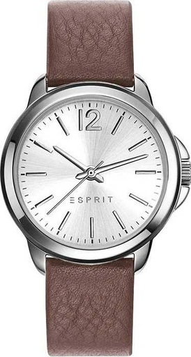 [ES109012004] ساعة اسبريت حريمي جلد بني مينا أبيض