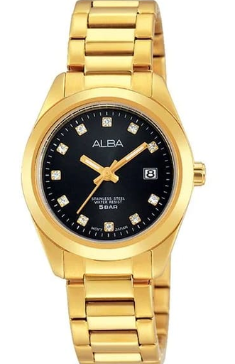 [AH7G62X1] AH7G62X1 gold steel black dailحريمي