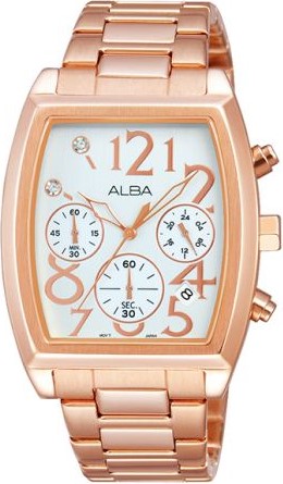 [AT3692X1] AT3692X1 rosegold srteal white dail حريمي