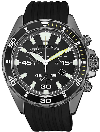 [AT2437-13E] black rubber black dail