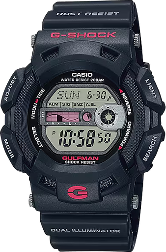 [G-9100-1DR] G-9100-1DR ساعة جي شوك رجالي