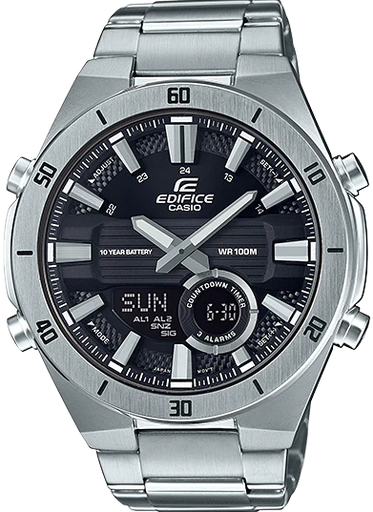 [ERA-110D-1AVDF] ERA-110D-1AVDF ساعة كاسيو أيدفيس معدن مينا أسود رجالي