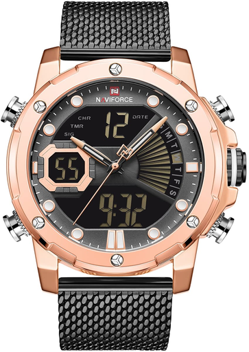 [9172S RG-B-B] 9172S RG-B-B ساعة نافا فورس 