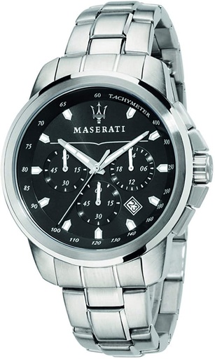 [8873621001] 8873621001 ساعة مزراتي معدن مينا أسود