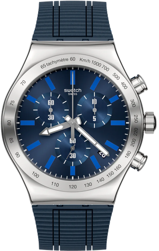 [YVS478] YVS478 ساعة سواتش رجالي رابر أزرق